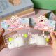 2-Pack Creative Realistic Cute White Rabbit Squishy Fun Gift Rabbit Stress Relief Slow Rebound Children's Toy