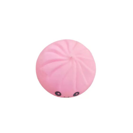 3-Pack of Cute Expression Buns, Squeeze Toys, Soft Rubber Large Buns, Stress-Relief Slow Rebound Fun Children's Toys