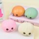 2-Pack Creative Cute Steamed Bun Squishy Stress Relief Dough Tofu Balls Steamer Bun Fun Children's Toys