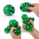 5-Pack Creative Fruit Squeeze Toys: Strawberry, Watermelon, Squeeze Pop Beads, Grape, Banana Stress Relief Balls, Children's Toys