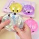 2-Pack Creative Maltose Steamer Emoji Buns Squishy Toy Cute Big Bun Stress Relief Toy Fun Gift