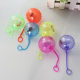 72-Pack of Popular Cross-Border Inflatable Hand Slap Balls, Bumpy Blow-Up Balloons, Children's Stretch Rope Elastic Balls, Street Stall Toys