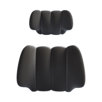 Leben car headrest and neck pillow car seat car neck pillow female driver driving car lumbar back cushion