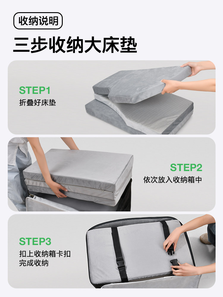 Suitable for Zeekr 001 Car Memory Foam Mattress 007Gt Camping Folding 7X Trunk Sleeping Artifact