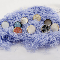 Nordic modern minimalist crystal shell handle Gold single hole drawer cabinet wardrobe door handle clothes hook dual use