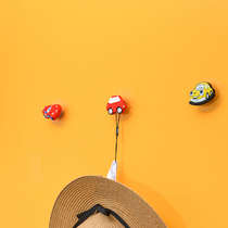 Strong nail-free suction cup hook Hole-free bathroom room Viscose wall door back hanging hook Cartoon childrens room hook