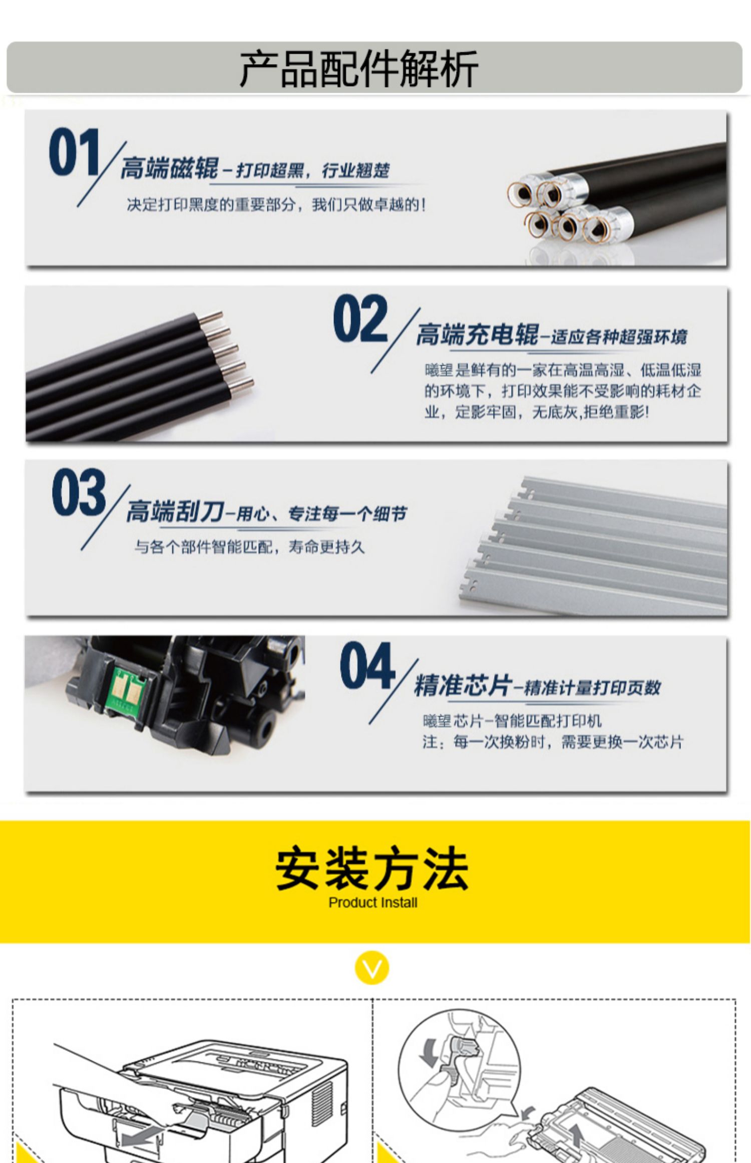 Đối với Hộp mực Canon CRG-045 MF635Cx 633Cdw MF631Cn LBP611CN 613 Hộp mực - Hộp mực hộp mực 48a