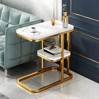 Двойной узор белого камня [золотая рама] 50*30*58 [Высоте]