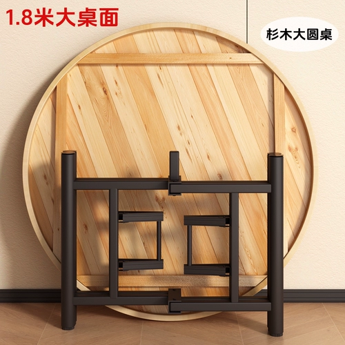 Обеденный стол из массива дерева, 1 метр, 8, большой круглый стол из ели, 2 метра с поворотным столом, круглый стол, обеденный стол для маленькой квартиры в сельской местности