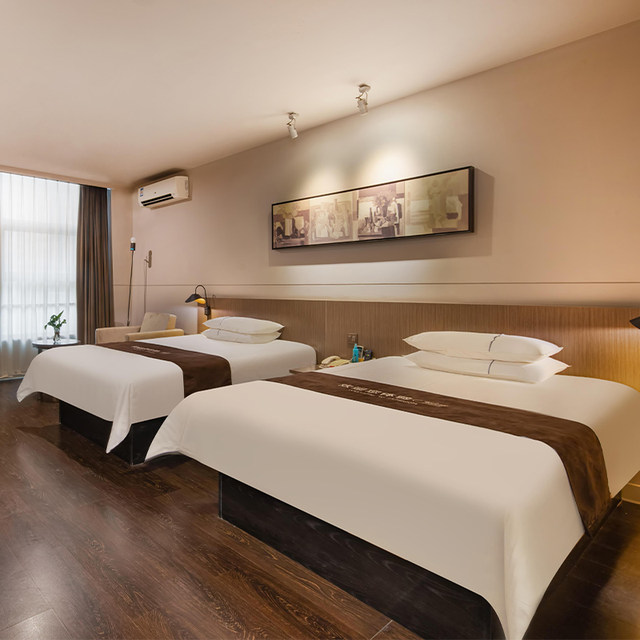 Hotel and hotel furniture standard room full set of homestay apartment room model room customization