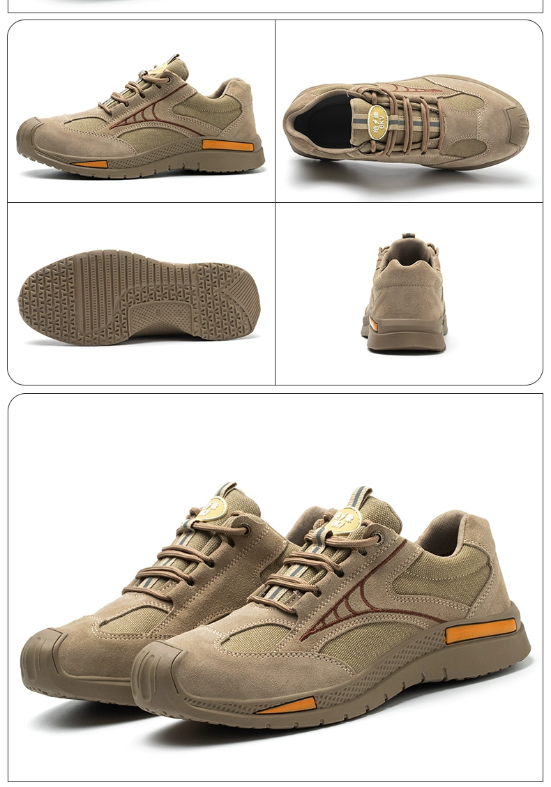 Labor protection shoes for men, winter steel toe caps, anti-smash, anti-puncture, lightweight, deodorant, breathable work shoes, insulated, wear-resistant construction site