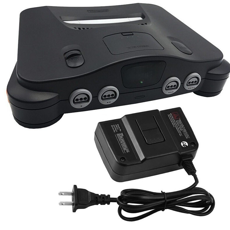 Suitable for N64 Game Console Power Supply, Retro Game Console Series Power Supply, Plug for Us, Europe, Uk, Australia Suitable for N64 Game Console Power Supply, Retro Game Console Series Power Supply, Plug for Us, Europe, Uk, Australia