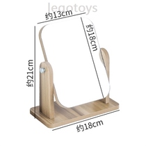 Small mirror desktop European style three-piece set of junior high school students cute 2020 hot sale small mirror