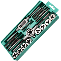 Tap and die set manual hand tap tapping die wrench wrench hardware tool wrench tool set