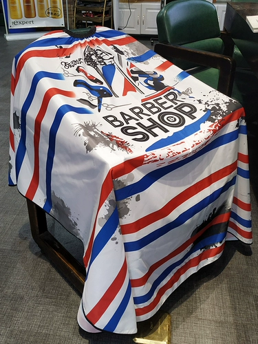 Очень большая накидка для стрижки волос, шарф для стрижки Андеркат