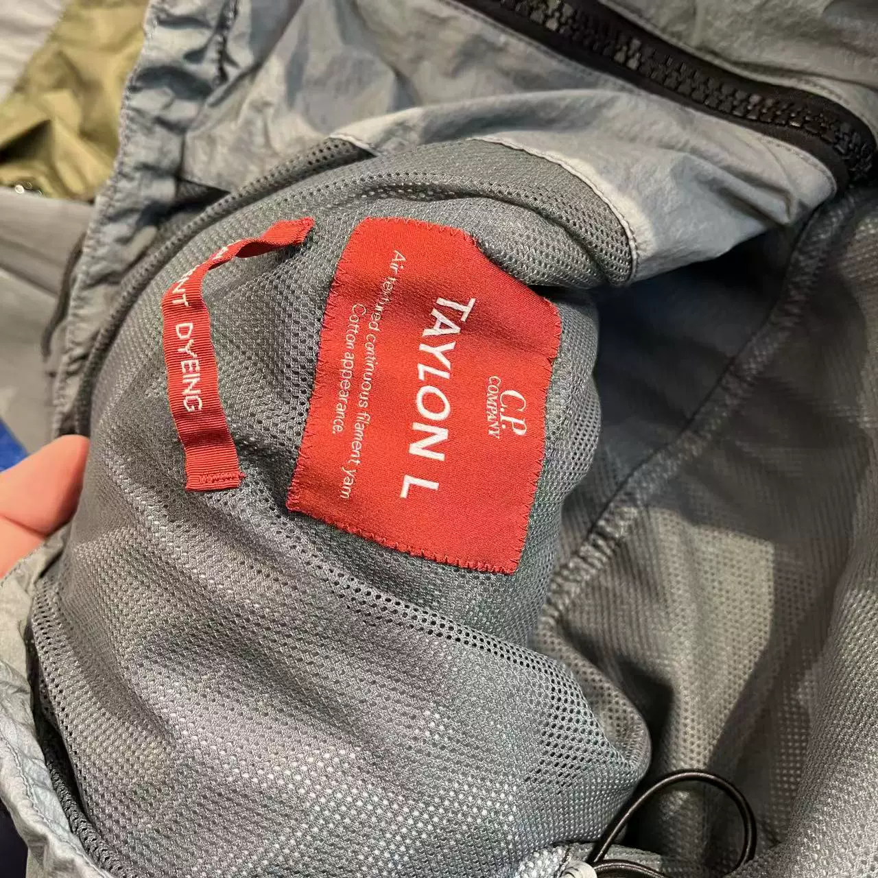 Cp Company стиль для мужчин и женщин, многоцветный выбор, ткань talon L, безвозвратный