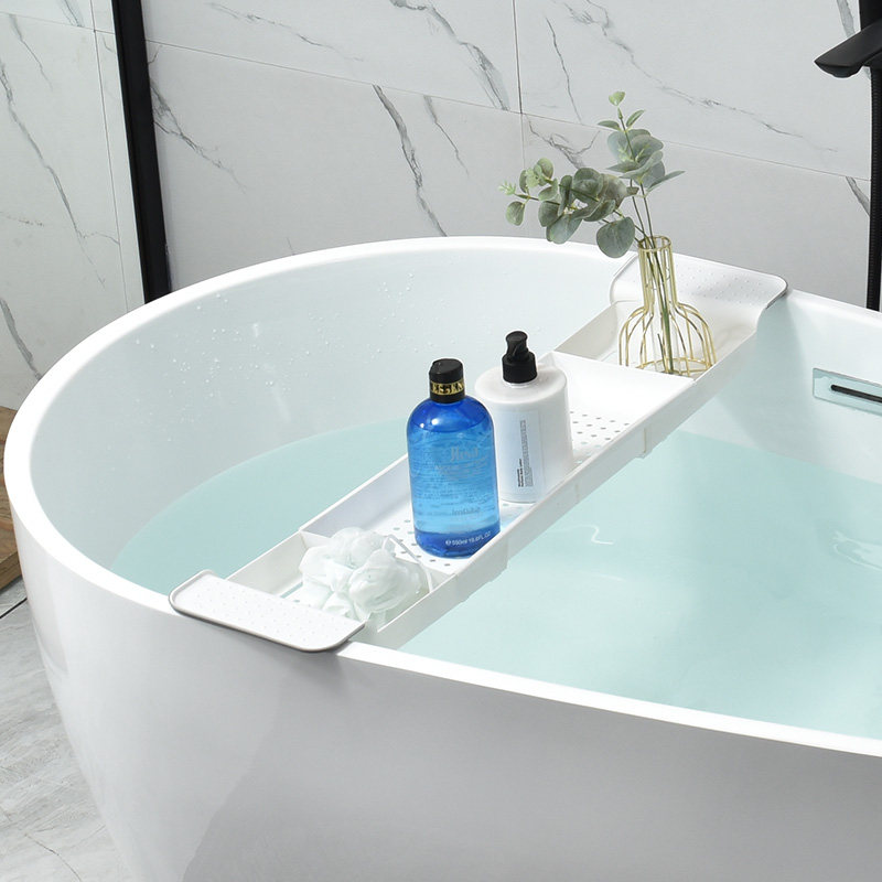 Bathtub Shelve Bathtub Bedding Placement Rack Retractable Non-slip Plastic Bathtub Bubble Bathtubs