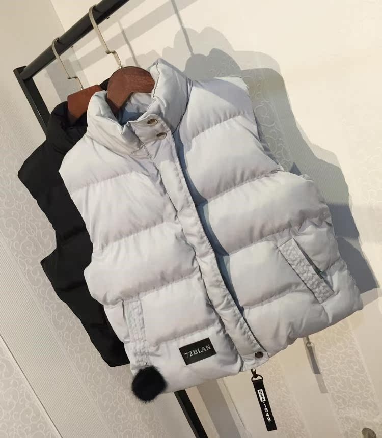 2018 vest xuống vest nữ xuân hè thu đông quần áo cotton ngắn hoang dã ngựa mới 褂 không tay áo khoác lông nữ - Áo vest áo phao nữ