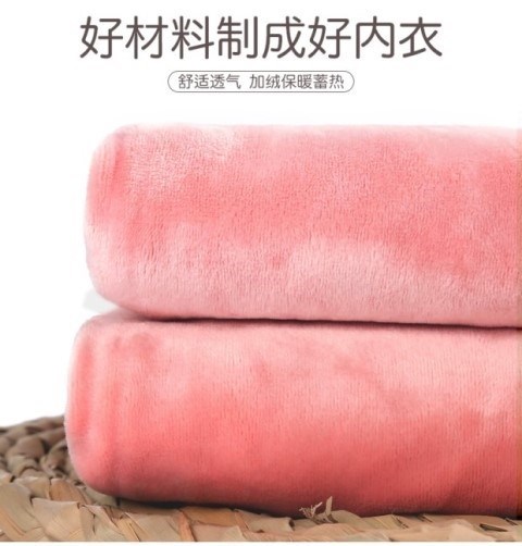 . Quần lửng cho bé gái Quần ôm siêu dày cộng với bộ đồ nhung dày của bộ đồ lót nữ mùa đông nhiệt cao nửa - Áo ấm áo giữ nhiệt