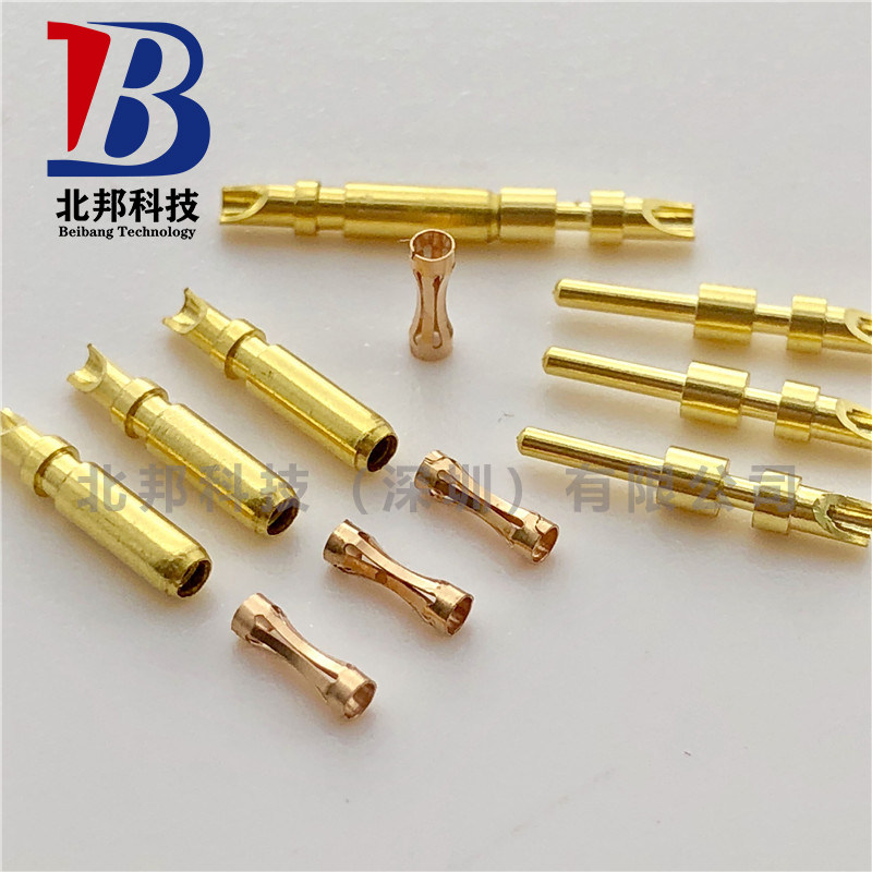 冠簧 冠簧接線端子 1.0公母小黑夾插孔PIN針 冠簧連接器 現貨供應