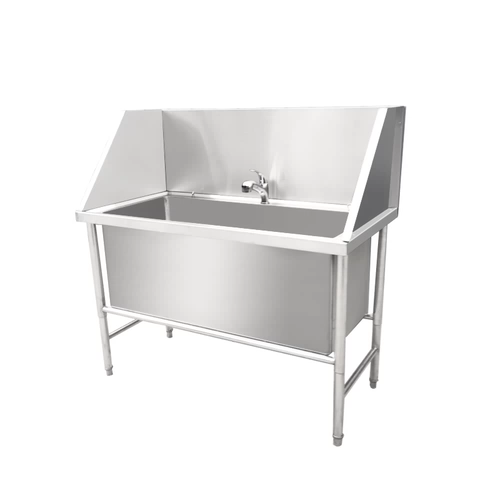 Петушка купание пруд из нержавеющей стали мыть собака собака собака бассейн для домашнего животного домашнего питомца маленькая большая собачья ванна ванна