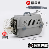 Тип А - Серый - | Кошки весом до 10 фунтов | Собаки весом до 8 фунтов не допускаются в самолет