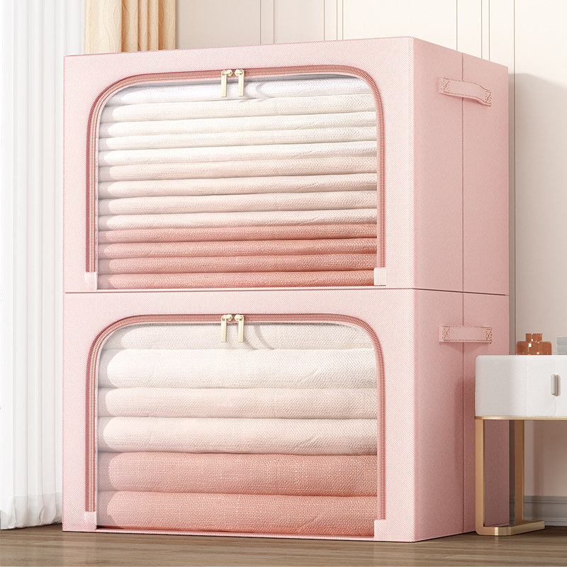Oxford clothes container box housewardrobe clothes packaging box basket fabric folding Benner storage moving box