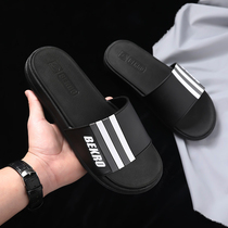 Slippers Mens Tide Outdoor Personality Soft Bottom Korean Beach Slip Summer Non-slip Fashion Wear-resistant Casual Sanders
