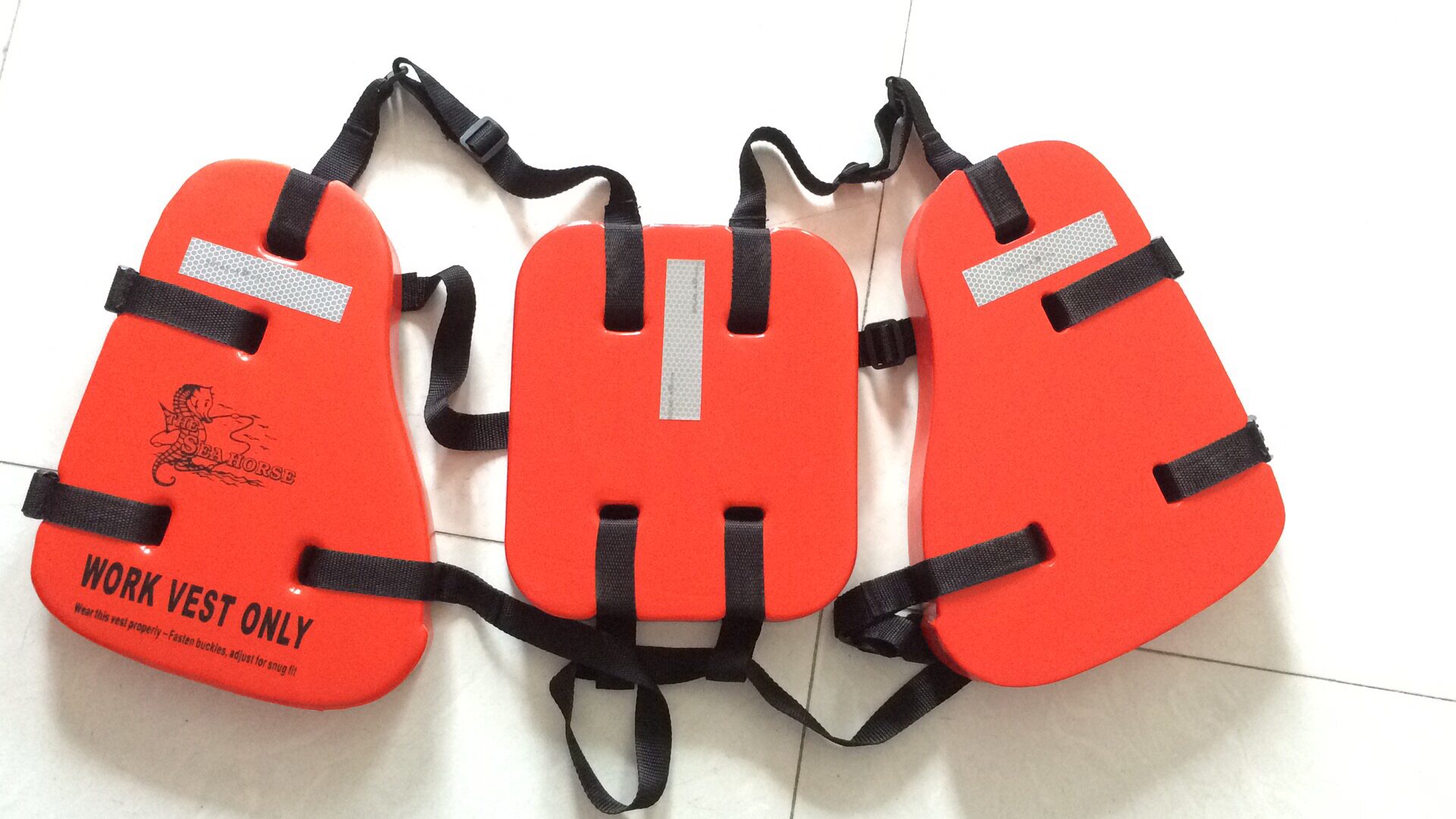 Marine CCS with certificate large buoyancy vest offshore oil special three-piece EVA working life jacket for adults