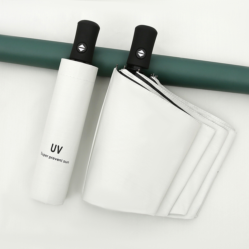 Umbrella female barometer with large-scale sun protection UV fully automatically folded male shade sun custom logo advertisement