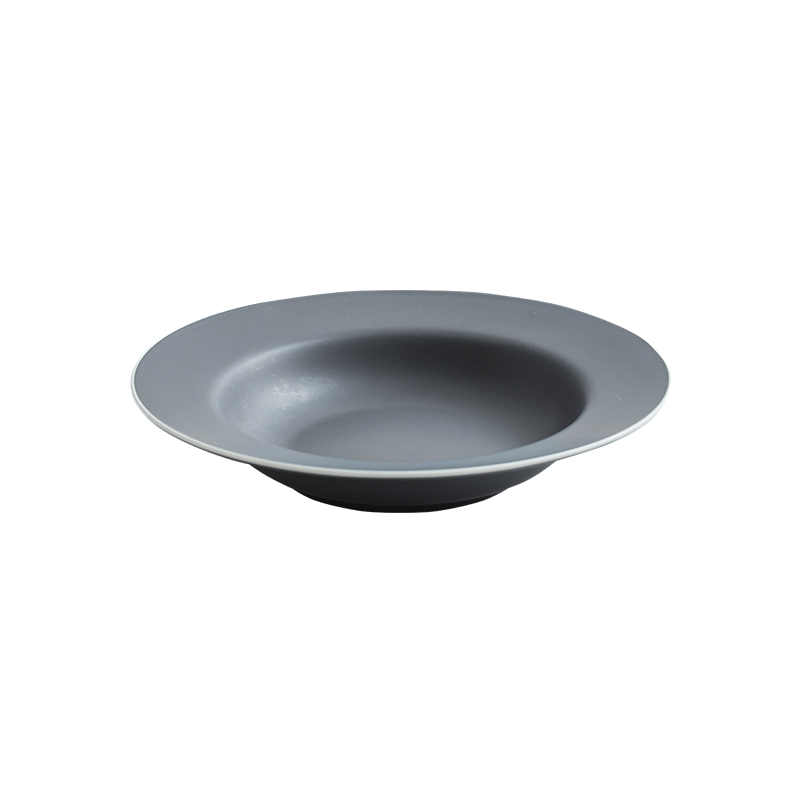 INS Nordic straw ceramic plate of pasta dish, creative household soup plate deep expressions using western food dish breakfast dish plate