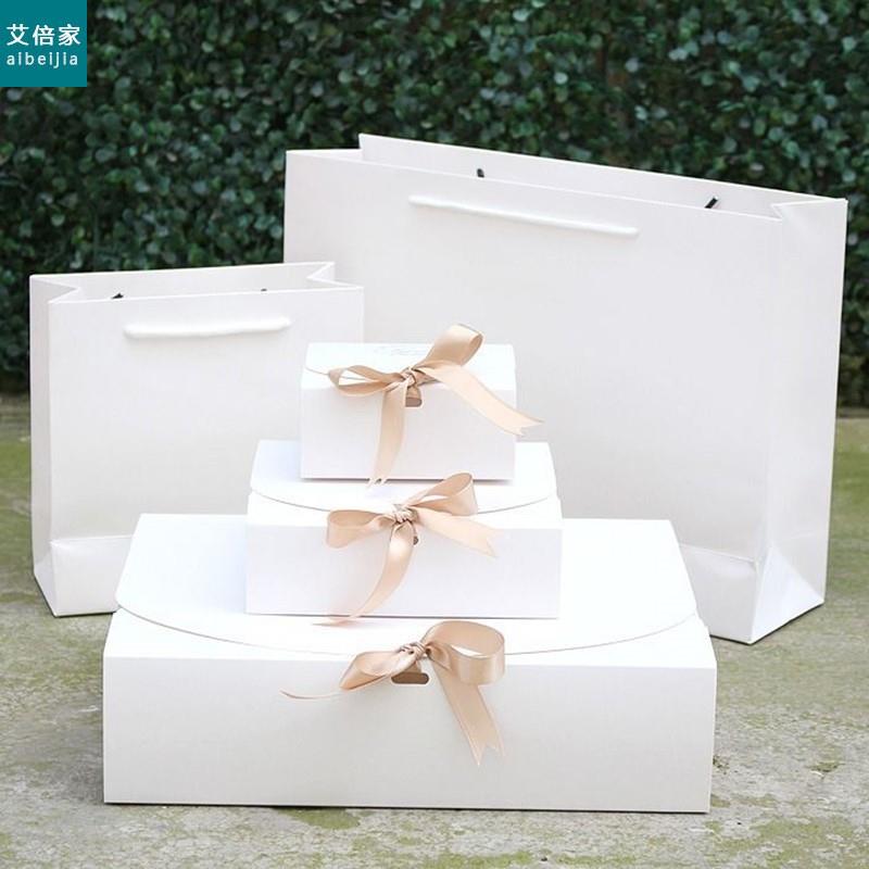 Creative scarf pajamas gift box empty box birthday gift sense ceremony packaging boyfriend female simple high-end