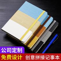 Bandage notebook sub-business notepad simple college student small fresh stationery a5 diary meeting record office supplies work custom printable logo wholesale custom-made