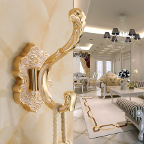 European-style clothes hook single creative porch shoe cabinet adhesive hook wall hanging coat hook Wall Nordic non-perforated