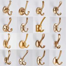 Hanging clothes hook wall hanging clothes hanger bathroom clothes towels hooks into door Xuanguan clothes hook single free of punching wall hook