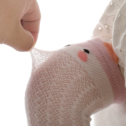 Детские осенние хлопковые летние гольфы, тонкие носки для новорожденных, средство от комаров, 0-3 лет