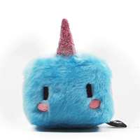 Небесно-голубой рогатый зверь