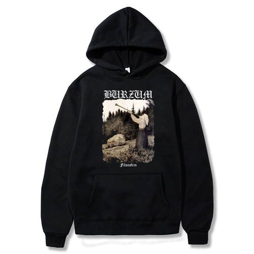 Burzum Malosofem Metal Metal Music Band Printed Sreetwear