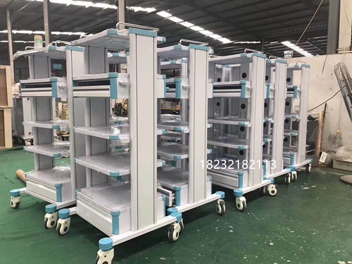 Медицинский эндоскоп автомобиль ABS с ящиком камеры системы приборной транспортный автомобиль лапариум лапароскопия.