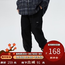 PSO Brand printed overalls mens leggings trendy Brand trend Harlem pants autumn and winter Joker casual trousers