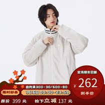 PSO Brand plush fabric stand collar jacket mens Tide Brand 2021 new couples autumn and winter jacket