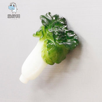 Taipei Palace Museum Jade Cabbage Refrigerator Magnet Creative Magnet Museum Cultural and Creative Taiwan Travel Souvenir Ornament