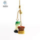 Taipei National Palace Museum jade jade cabbage meat-shaped stone pendant mobile phone three-dimensional pendant small gift creative souvenir