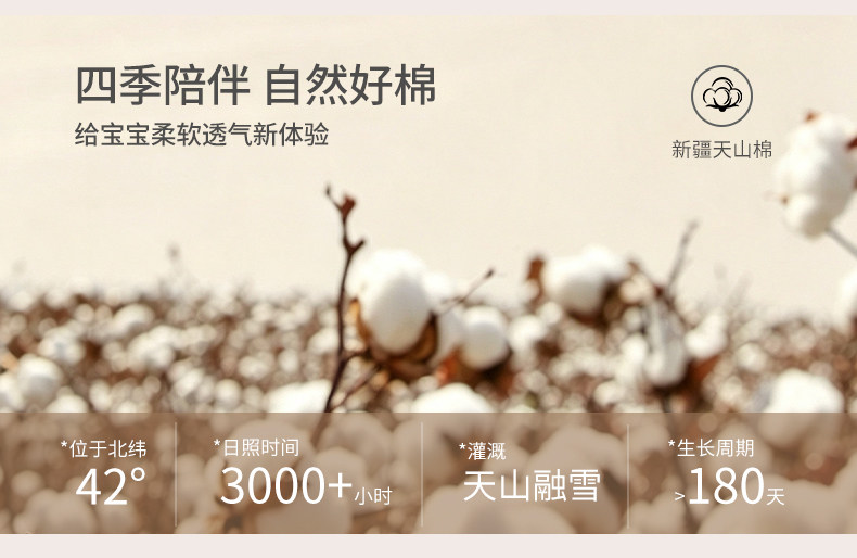 考拉鼻鼻[纯彩柔雾·新生氛围感]初生婴儿衣服基础百搭四季连体衣 — 5