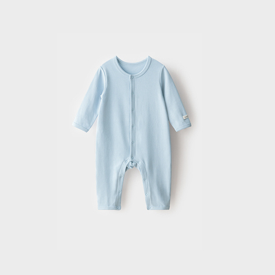 Koala Nose [Pure Color Soft Mist·Newborn Atmosphere] Basic Versatile Four-Season Romper for Newborns — 6
