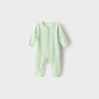 Koala Nose [Pure Color Soft Mist·Newborn Atmosphere] Basic Versatile Four-Season Romper for Newborns — 8