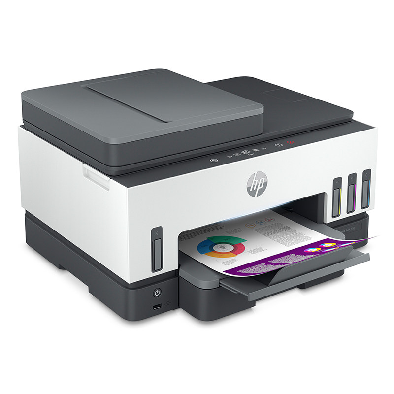 Hp Tank798 Color Ink Tank Printer That Can Connect to Mobile Phones Via Wireless Wifi, Small Home-Use Automatic Double-Sided Printing, Copying, Scanning, Faxing All-In-One Machine, Dedicated for Home Office Use, Inkjet Photo A4