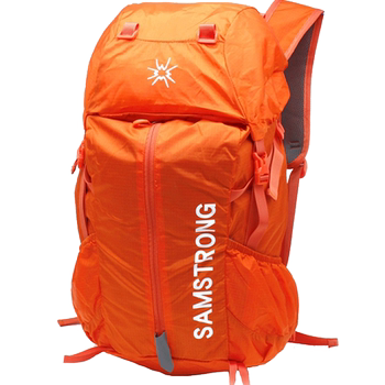 Foldable outdoor waterproof and breathable large capacity mountaineering bag