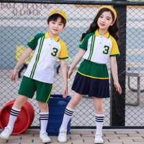 Kindergarten Summer Dress Clothing Summer Skirt Clothing Kindergarten School Students Summer Sportwear Childrens Customized Clothing Clothes