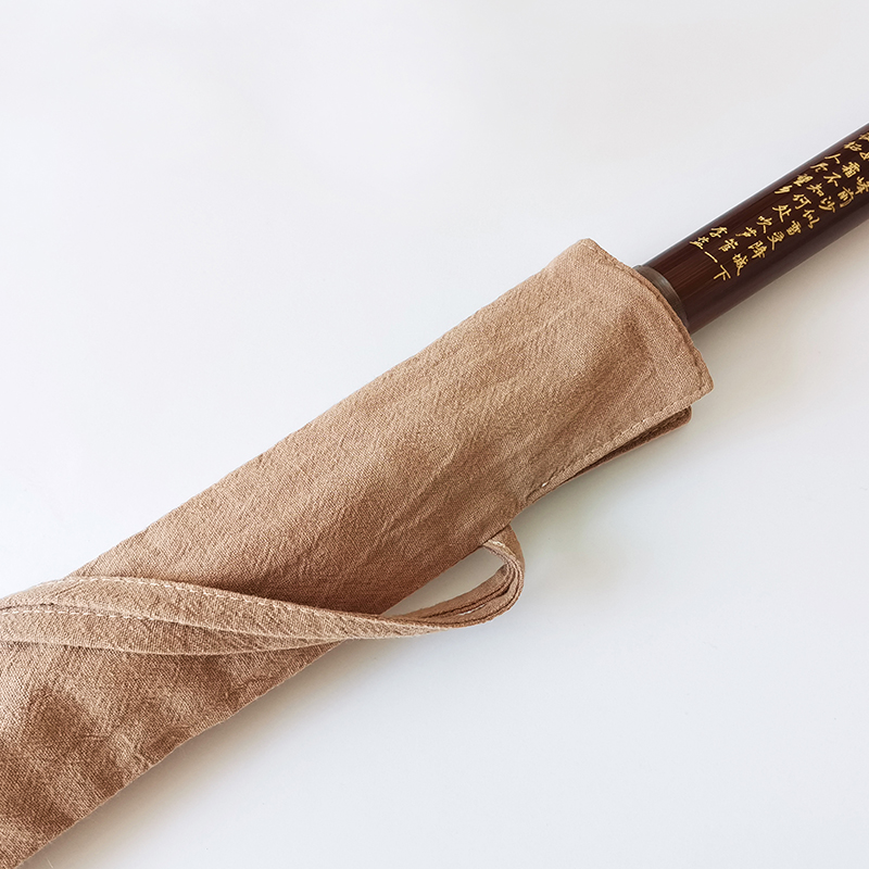 Small embroidered pure cotton minimalist wind flute Flute Bag Double-flute South Xiao Ruler Eight Covers Portable Bamboo Flute Bag Flute protective sleeves-Taobao
